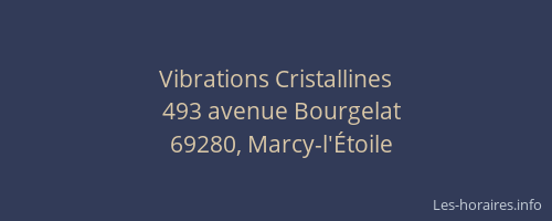 Vibrations Cristallines