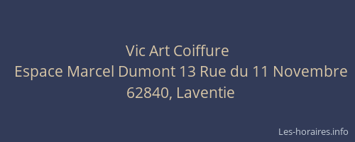 Vic Art Coiffure