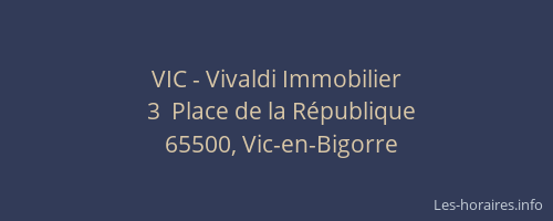 VIC - Vivaldi Immobilier