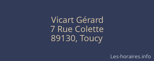 Vicart Gérard
