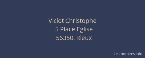 Viciot Christophe
