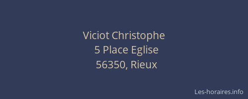 Viciot Christophe