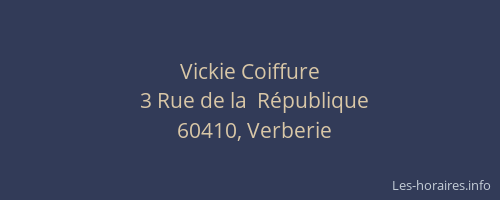 Vickie Coiffure