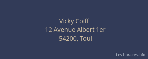 Vicky Coiff