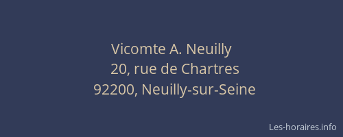 Vicomte A. Neuilly