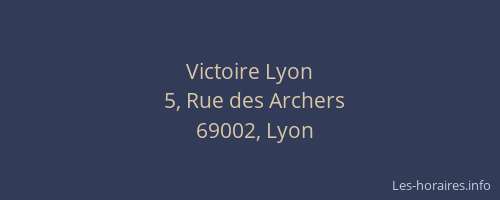 Victoire Lyon