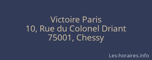 Victoire Paris