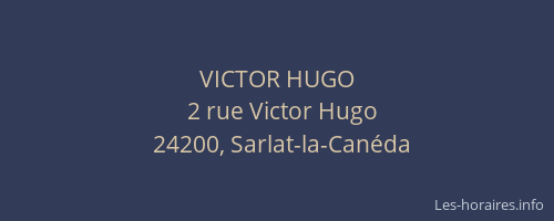 VICTOR HUGO