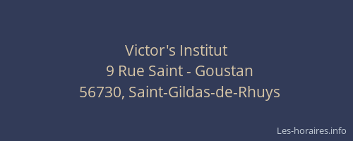 Victor's Institut