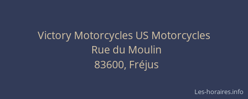 Victory Motorcycles US Motorcycles