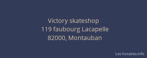 Victory skateshop