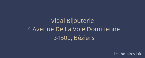 Vidal Bijouterie