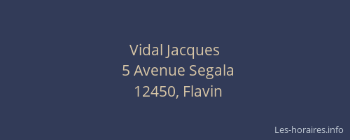 Vidal Jacques