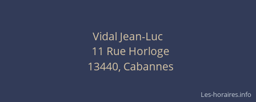 Vidal Jean-Luc