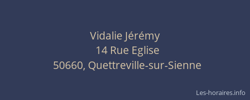 Vidalie J&eacute;r&eacute;my