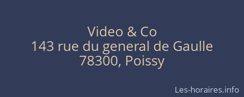Video & Co