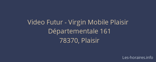 Video Futur - Virgin Mobile Plaisir