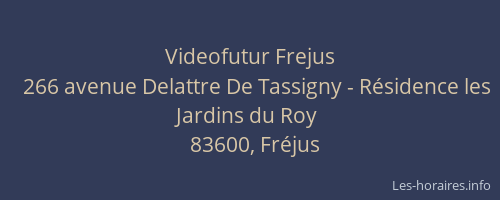 Videofutur Frejus