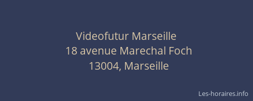 Videofutur Marseille