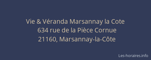 Vie & Véranda Marsannay la Cote