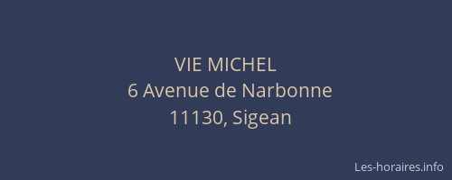 VIE MICHEL