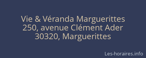 Vie & Véranda Marguerittes