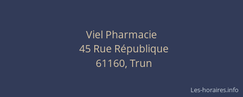Viel Pharmacie