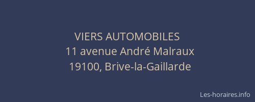 VIERS AUTOMOBILES