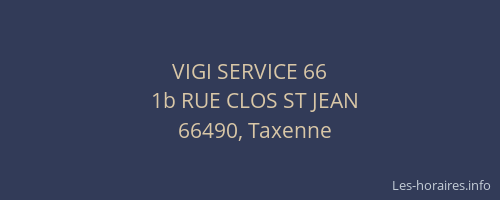 VIGI SERVICE 66