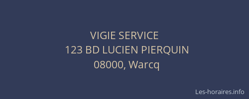 VIGIE SERVICE