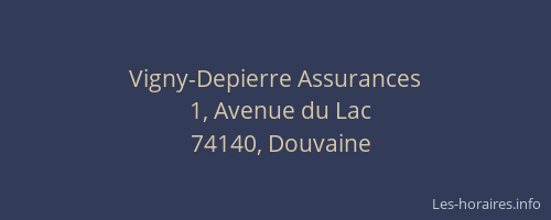 Vigny-Depierre Assurances