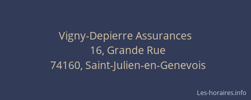 Vigny-Depierre Assurances