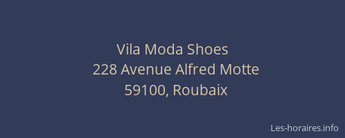 Vila Moda Shoes