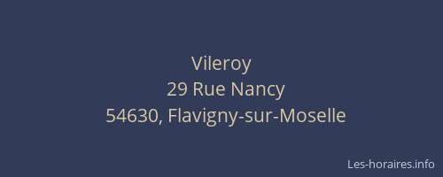 Vileroy