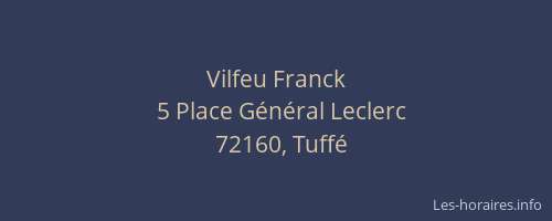 Vilfeu Franck