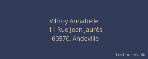 Vilfroy Annabelle