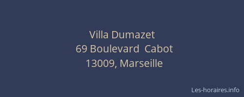 Villa Dumazet