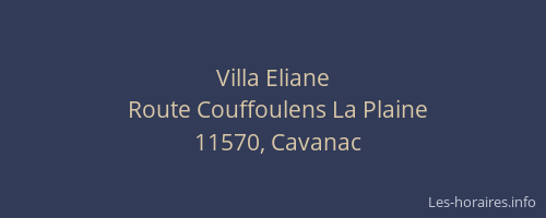Villa Eliane