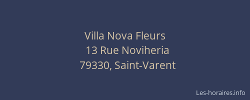 Villa Nova Fleurs