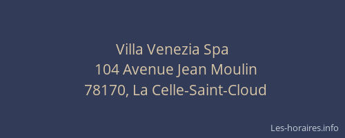 Villa Venezia Spa