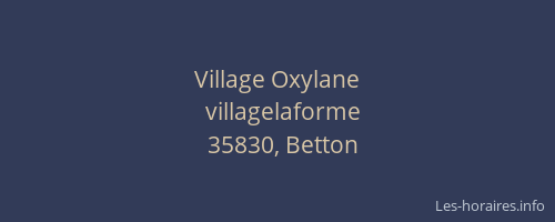 Village Oxylane