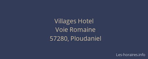 Villages Hotel