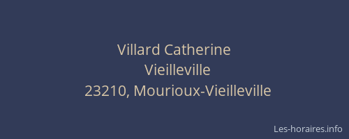 Villard Catherine