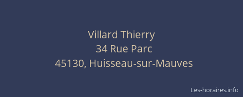Villard Thierry