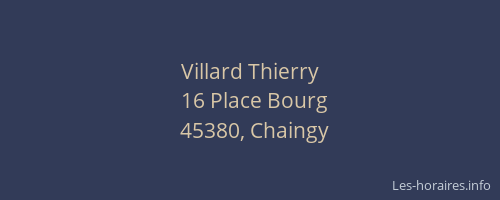 Villard Thierry