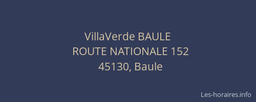 VillaVerde BAULE