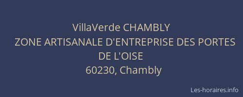 VillaVerde CHAMBLY