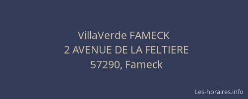 VillaVerde FAMECK