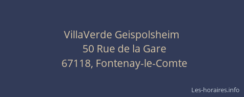 VillaVerde Geispolsheim