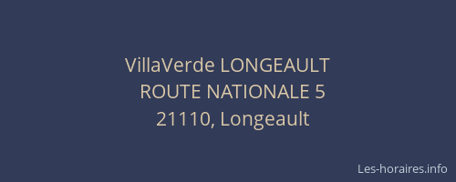 VillaVerde LONGEAULT
